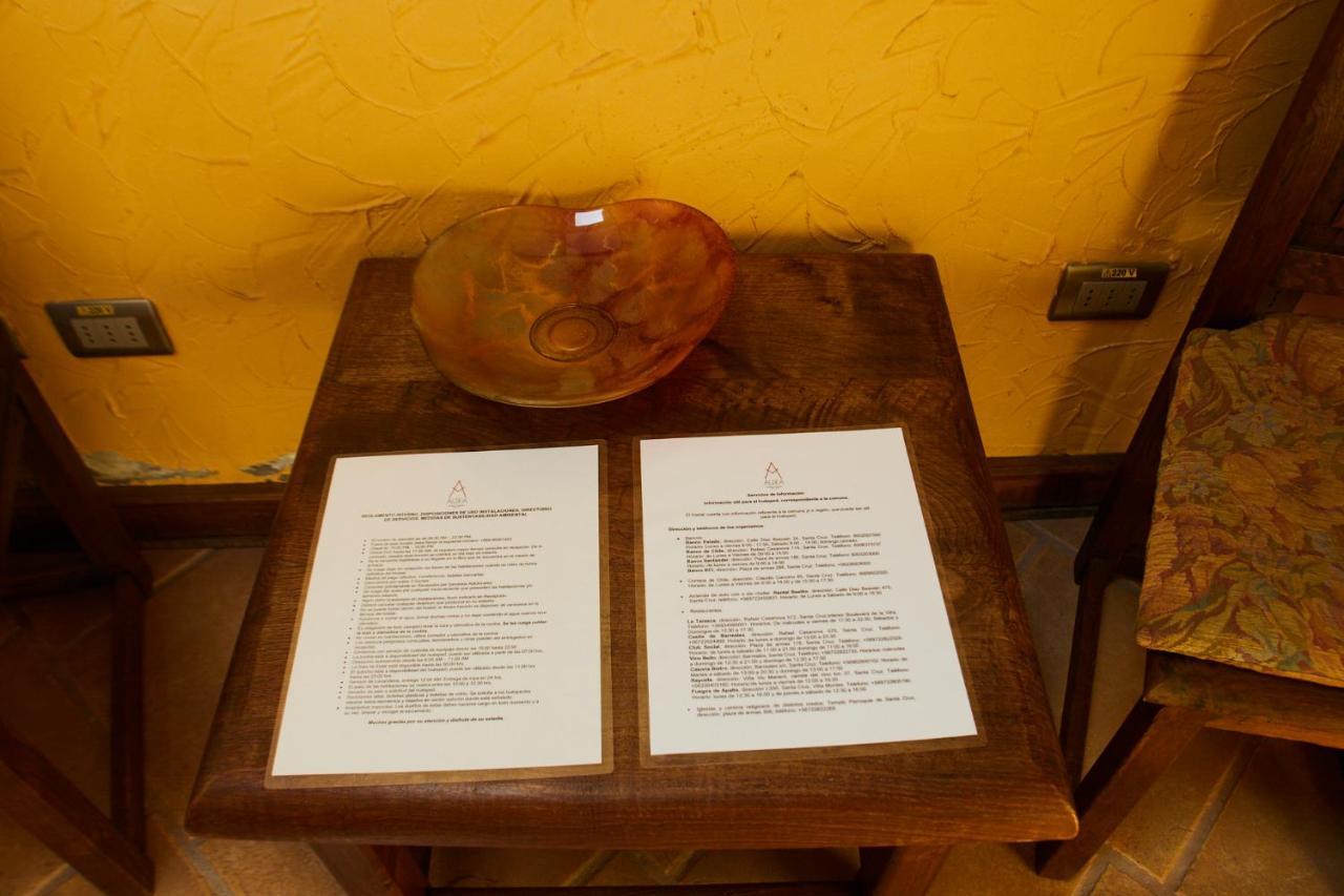 Hostal Aldea Colchagua Experience Санта-Крус Экстерьер фото